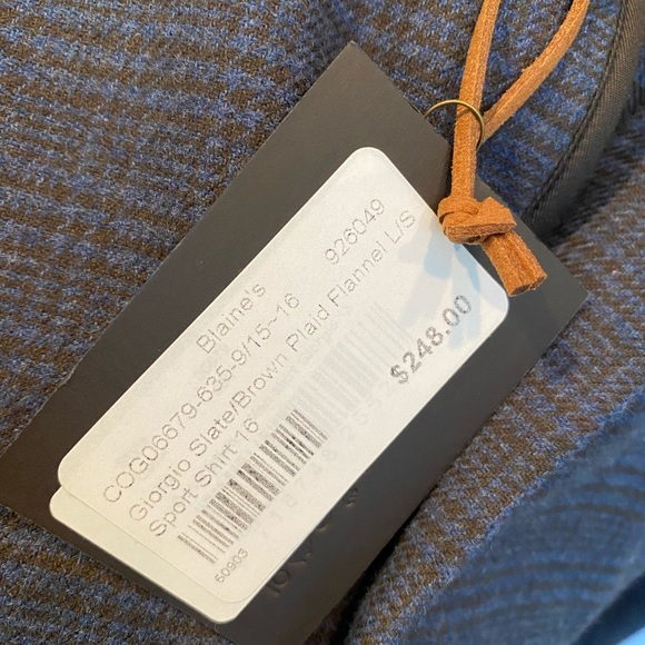 Men’s Fine Flannel L/S Shirt - Picture 5 of 8